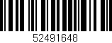 Código de barras (EAN, GTIN, SKU, ISBN): '52491648'