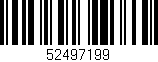 Código de barras (EAN, GTIN, SKU, ISBN): '52497199'