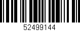 Código de barras (EAN, GTIN, SKU, ISBN): '52499144'