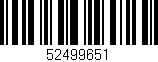 Código de barras (EAN, GTIN, SKU, ISBN): '52499651'
