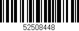 Código de barras (EAN, GTIN, SKU, ISBN): '52508448'