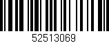 Código de barras (EAN, GTIN, SKU, ISBN): '52513069'