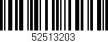 Código de barras (EAN, GTIN, SKU, ISBN): '52513203'