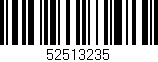 Código de barras (EAN, GTIN, SKU, ISBN): '52513235'