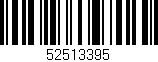 Código de barras (EAN, GTIN, SKU, ISBN): '52513395'