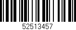 Código de barras (EAN, GTIN, SKU, ISBN): '52513457'