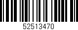 Código de barras (EAN, GTIN, SKU, ISBN): '52513470'