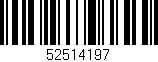 Código de barras (EAN, GTIN, SKU, ISBN): '52514197'