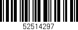 Código de barras (EAN, GTIN, SKU, ISBN): '52514297'