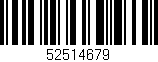 Código de barras (EAN, GTIN, SKU, ISBN): '52514679'