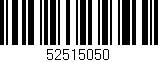 Código de barras (EAN, GTIN, SKU, ISBN): '52515050'