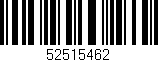 Código de barras (EAN, GTIN, SKU, ISBN): '52515462'