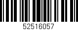 Código de barras (EAN, GTIN, SKU, ISBN): '52516057'