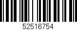 Código de barras (EAN, GTIN, SKU, ISBN): '52516754'