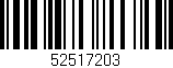 Código de barras (EAN, GTIN, SKU, ISBN): '52517203'