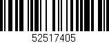 Código de barras (EAN, GTIN, SKU, ISBN): '52517405'