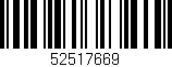 Código de barras (EAN, GTIN, SKU, ISBN): '52517669'