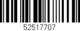 Código de barras (EAN, GTIN, SKU, ISBN): '52517707'