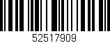 Código de barras (EAN, GTIN, SKU, ISBN): '52517909'