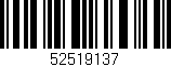 Código de barras (EAN, GTIN, SKU, ISBN): '52519137'