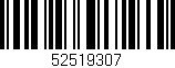 Código de barras (EAN, GTIN, SKU, ISBN): '52519307'