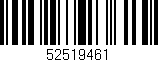 Código de barras (EAN, GTIN, SKU, ISBN): '52519461'