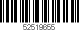 Código de barras (EAN, GTIN, SKU, ISBN): '52519655'