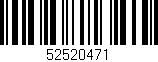 Código de barras (EAN, GTIN, SKU, ISBN): '52520471'