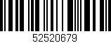 Código de barras (EAN, GTIN, SKU, ISBN): '52520679'