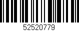 Código de barras (EAN, GTIN, SKU, ISBN): '52520779'