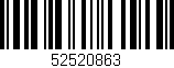 Código de barras (EAN, GTIN, SKU, ISBN): '52520863'