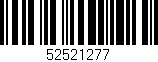Código de barras (EAN, GTIN, SKU, ISBN): '52521277'