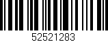 Código de barras (EAN, GTIN, SKU, ISBN): '52521283'