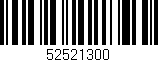 Código de barras (EAN, GTIN, SKU, ISBN): '52521300'