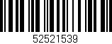 Código de barras (EAN, GTIN, SKU, ISBN): '52521539'