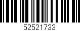 Código de barras (EAN, GTIN, SKU, ISBN): '52521733'