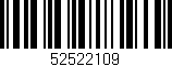 Código de barras (EAN, GTIN, SKU, ISBN): '52522109'