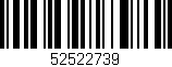 Código de barras (EAN, GTIN, SKU, ISBN): '52522739'