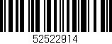 Código de barras (EAN, GTIN, SKU, ISBN): '52522914'