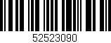 Código de barras (EAN, GTIN, SKU, ISBN): '52523090'