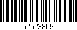 Código de barras (EAN, GTIN, SKU, ISBN): '52523869'
