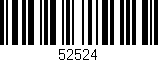 Código de barras (EAN, GTIN, SKU, ISBN): '52524'