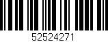 Código de barras (EAN, GTIN, SKU, ISBN): '52524271'