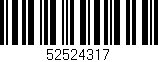 Código de barras (EAN, GTIN, SKU, ISBN): '52524317'