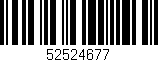 Código de barras (EAN, GTIN, SKU, ISBN): '52524677'