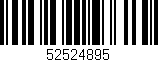 Código de barras (EAN, GTIN, SKU, ISBN): '52524895'