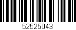 Código de barras (EAN, GTIN, SKU, ISBN): '52525043'