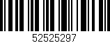Código de barras (EAN, GTIN, SKU, ISBN): '52525297'