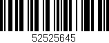 Código de barras (EAN, GTIN, SKU, ISBN): '52525645'