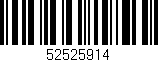 Código de barras (EAN, GTIN, SKU, ISBN): '52525914'